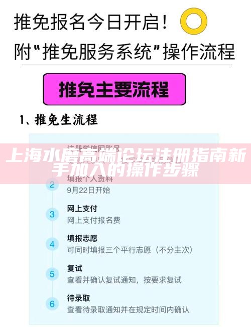 上海水磨高端论坛注册指南 新手加入的操作步骤